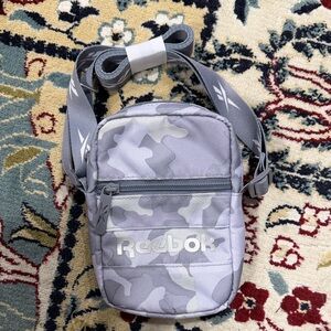 Reebok Light Gray/Purple Camouflage  Bag